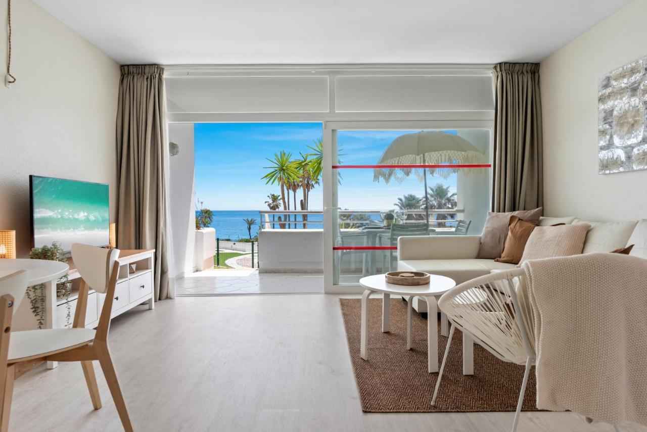 Frontline Beach Apartment Miraflores Sitio de Calahonda Eksteriør billede