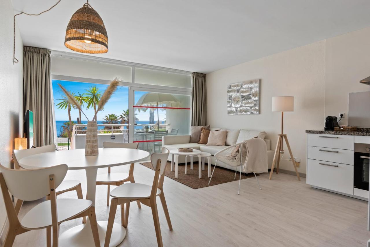 Frontline Beach Apartment Miraflores Sitio de Calahonda Eksteriør billede