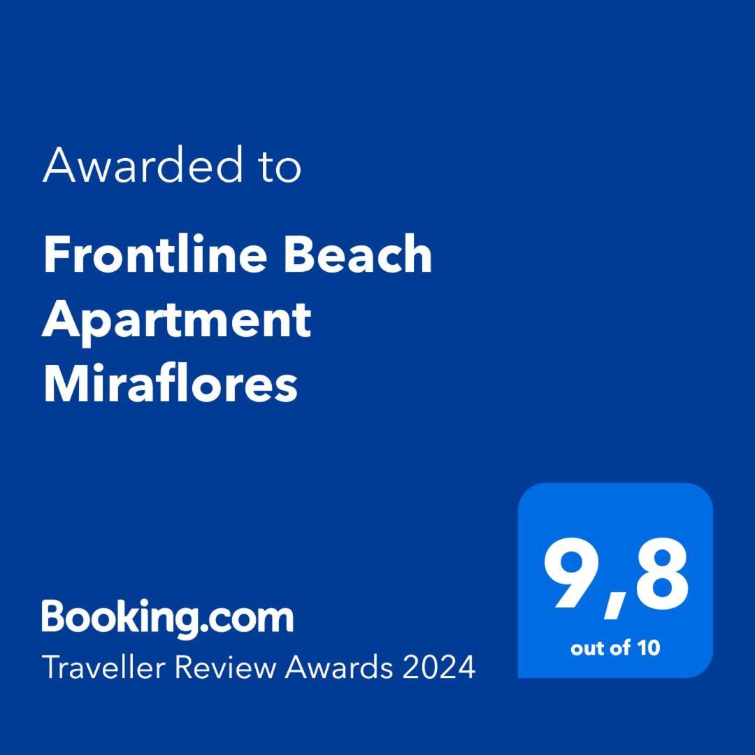 Frontline Beach Apartment Miraflores Sitio de Calahonda Eksteriør billede